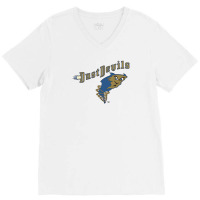 Tri City Dust Devils V-neck Tee | Artistshot