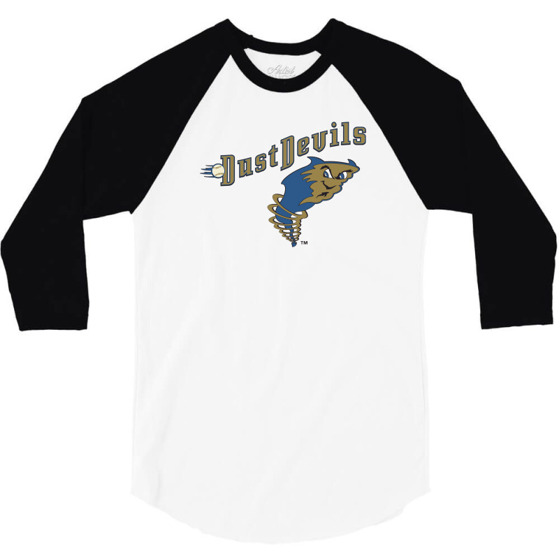 Tri City Dust Devils 3/4 Sleeve Shirt | Artistshot