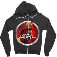 Stray Cat Game Zipper Hoodie | Artistshot