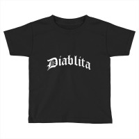 Womens Diablita Chola Chicana Mexican American Pride Hispanic V-neck Toddler T-shirt | Artistshot