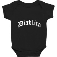 Womens Diablita Chola Chicana Mexican American Pride Hispanic V-neck Baby Bodysuit | Artistshot