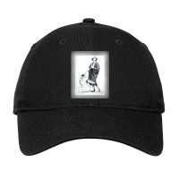 Damsel And Her Saluki By Charles Gates Sheldon Remastered Retro Art Xz Adjustable Cap | Artistshot