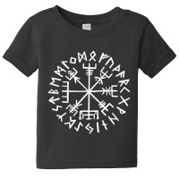 Vegvisir Symbol Ancient Nordic Compass Baby Tee | Artistshot