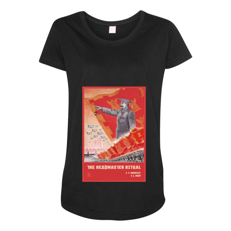 Morrissey Marr Smiths The Headmaster Ritual Maternity Scoop Neck T-shirt by cm-arts | Artistshot