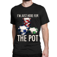 Pokertexas Hold'em Gambling Pot Cards Player Gift Classic T-shirt | Artistshot