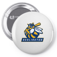 Burlington Bees (1) Pin-back Button | Artistshot