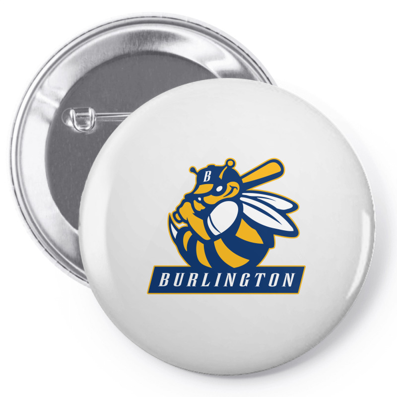 Burlington Bees (1) Pin-back Button | Artistshot