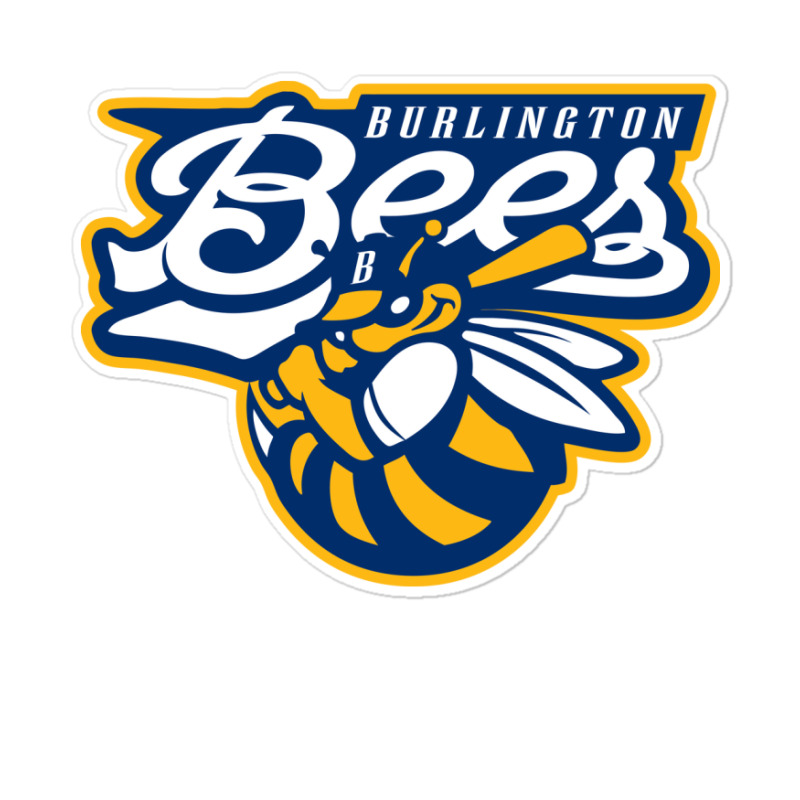 Burlington Bees (2) Sticker | Artistshot