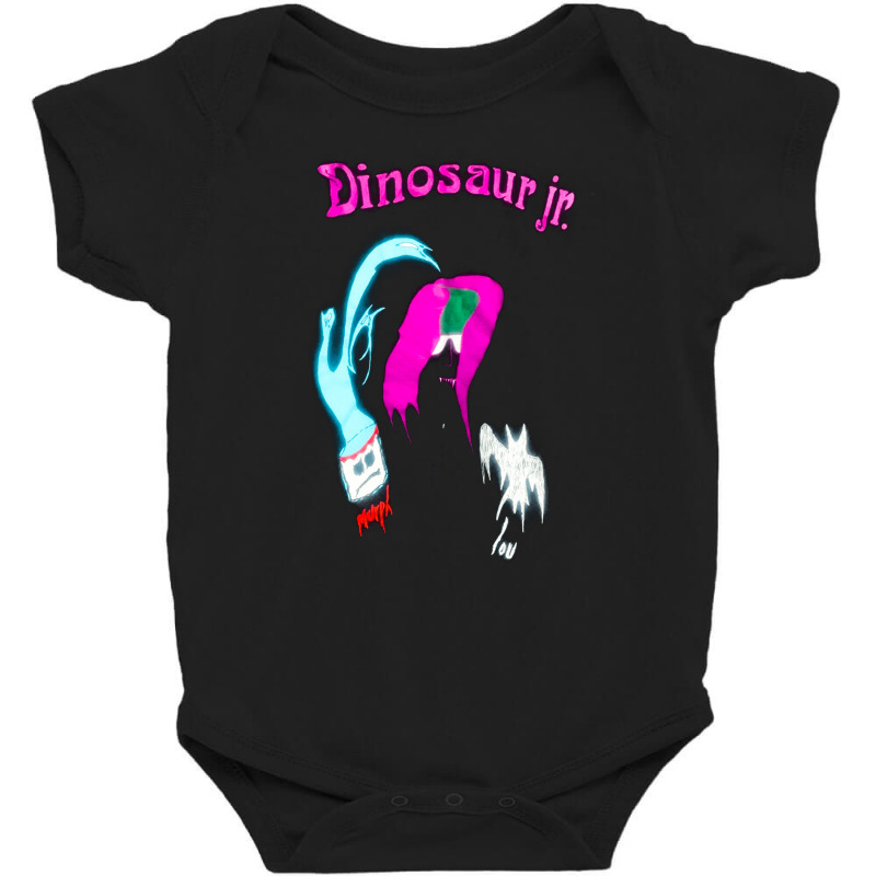 Dinosaur Jr, The Dinosaur Jr, Dinosaur Jr Art, Dinosaur Jr Vintage, Di Baby Bodysuit | Artistshot