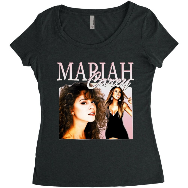 Mariah Carey, The Mariah Carey, Mariah, Carey, Mariah Carey Vintage, M Women's Triblend Scoop T-shirt by SHOPODIOF3 | Artistshot