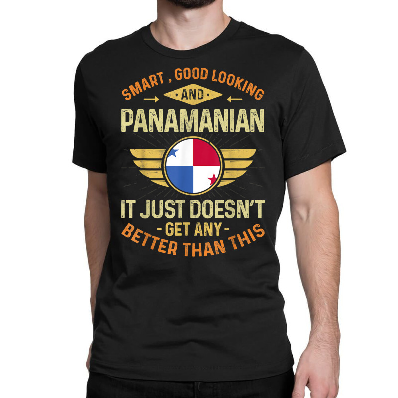 Panama Flag Proud Panamanians Men & Women T Shirt Classic T-shirt by melliebowleli | Artistshot