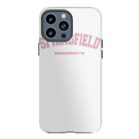 Pink Springfield Massachusetts Ma Varsity Style Springfield T Shirt Iphone 13 Pro Max Case | Artistshot