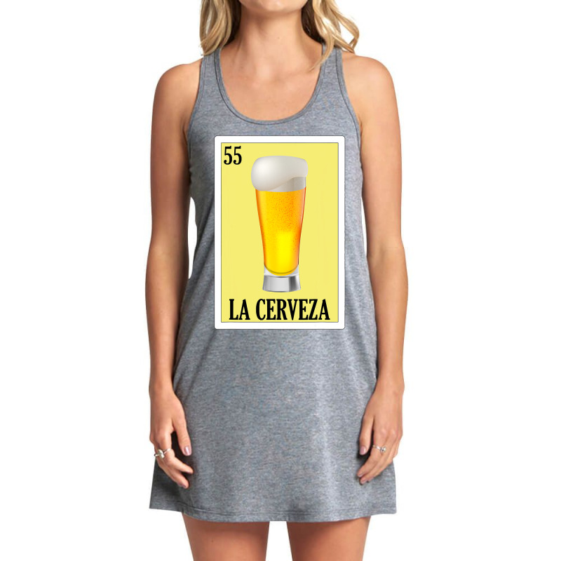 La Cerveza Lottery Gift  Mexican Lottery La Cerveza Tank Dress by thuhuong | Artistshot