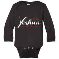 Yeshua Faith Christian Long Sleeve Baby Bodysuit | Artistshot