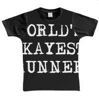 Worlds Okayest Runner Girls Boys Men Women Graphic Youth T-shirt | Artistshot