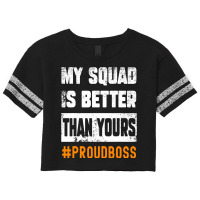 Boss Employees Appreciation Day Funny Quote Work Squad Scorecard Crop Tee | Artistshot