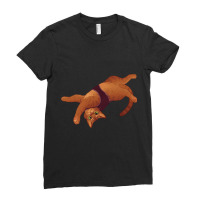 Stray Game Cat Cute Lie- Limited Edition  Perfect Gift Ladies Fitted T-shirt | Artistshot