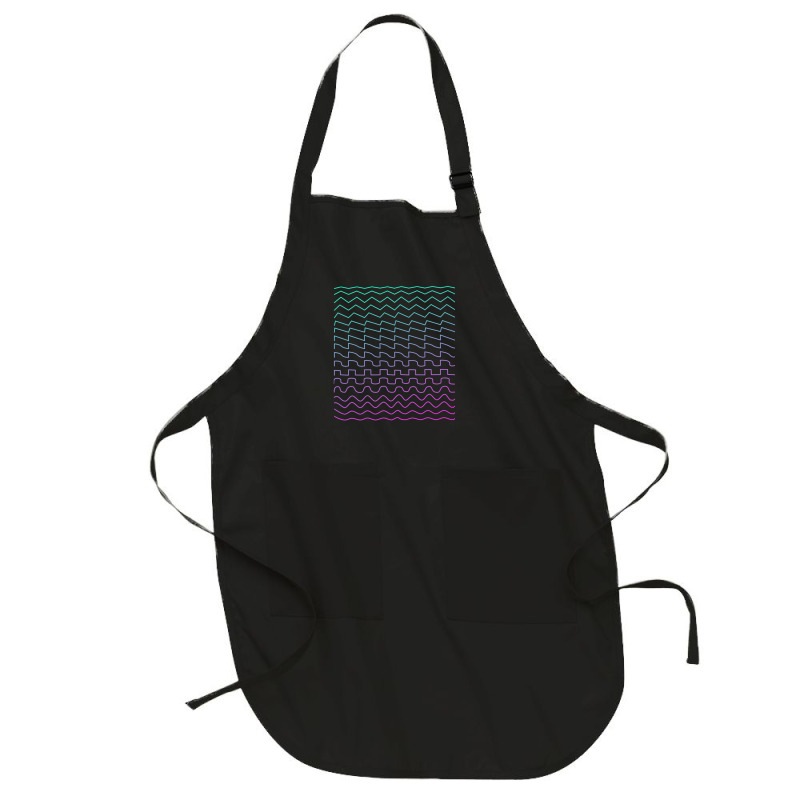 Synthesizer Waveforms Full-length Apron | Artistshot