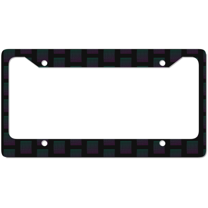 Synthesizer Waveforms License Plate Frame | Artistshot