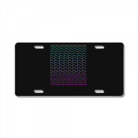 Synthesizer Waveforms License Plate | Artistshot