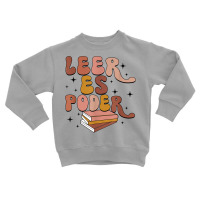 Leer Es Poder Groovy Spanish Teacher Bilingual Maestra T Shirt Toddler Sweatshirt | Artistshot