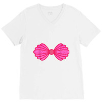 Funny Mermaid Seashell Brassiere Bikini Bra Halloween Party T Shirt V-neck Tee | Artistshot