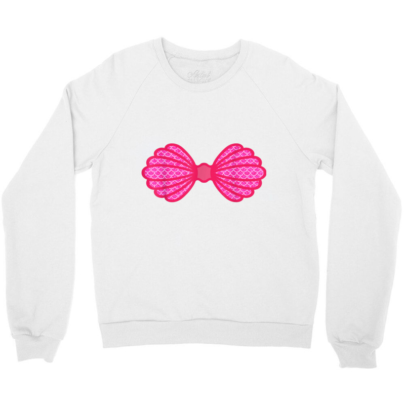 Funny Mermaid Seashell Brassiere Bikini Bra Halloween Party T Shirt Crewneck Sweatshirt | Artistshot