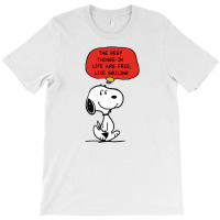 Peanuts Best Things In Life Are Free T-shirt | Artistshot