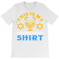 This Is My Hanukkah Pajamakah Chanukah Pajama Jewish Holiday T-shirt | Artistshot