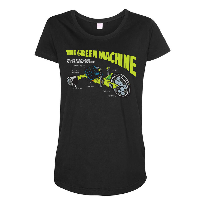 Green Machine, Big Wheel, The Green Machine, Green, Machine, Green Mac Maternity Scoop Neck T-shirt by cm-arts | Artistshot