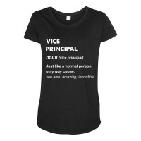 Vice Principal Pullover Hoodie Maternity Scoop Neck T-shirt | Artistshot