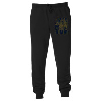 Bristol City Map Of England - Gold Art Deco Unisex Jogger | Artistshot