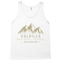 Washington Souvenir Colville National Forest Pullover Hoodie Tank Top | Artistshot