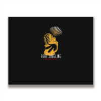 Hiphop Beat Juggling Metal Print Horizontal | Artistshot