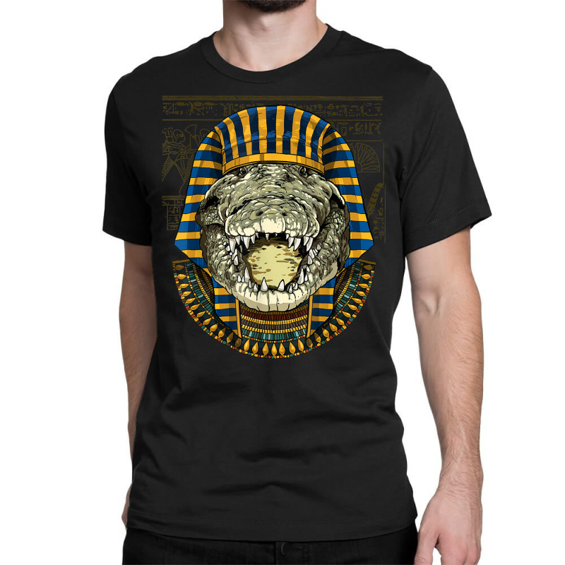 Ancient Egyptian Crocodile Goddess King Of Egypt Pyramid Classic T-shirt | Artistshot