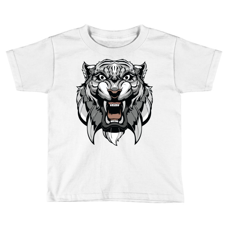 Tiger Art Illustration Toddler T-shirt by internatonal store | Artistshot