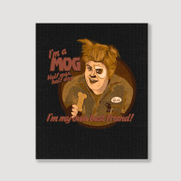 Mog Spaceballs, The Mog Spaceballs, I Am Own My Best Friend, Mog Space Portrait Canvas Print | Artistshot