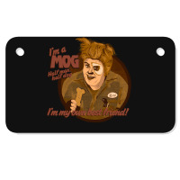 Mog Spaceballs, The Mog Spaceballs, I Am Own My Best Friend, Mog Space Motorcycle License Plate | Artistshot