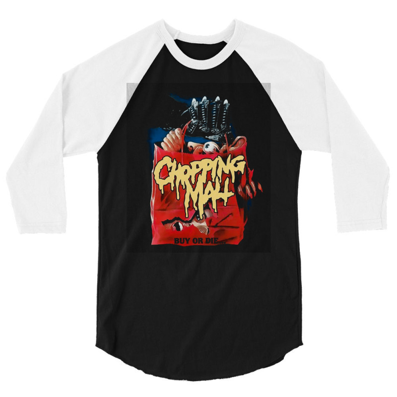 Chopping Mall, Chopping Mall Art, Chopping Mall Vintage, Chopping Mall 3/4 Sleeve Shirt | Artistshot