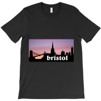 Bristol Skyline T-shirt | Artistshot