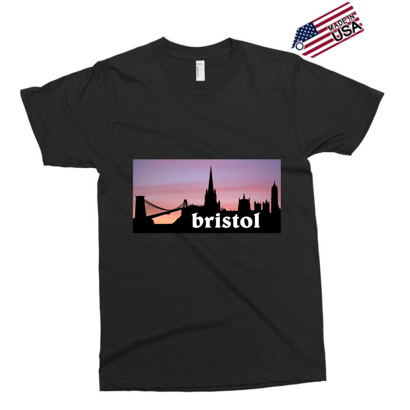 Bristol Skyline Exclusive T-shirt by THOMASRAFFERTY | Artistshot