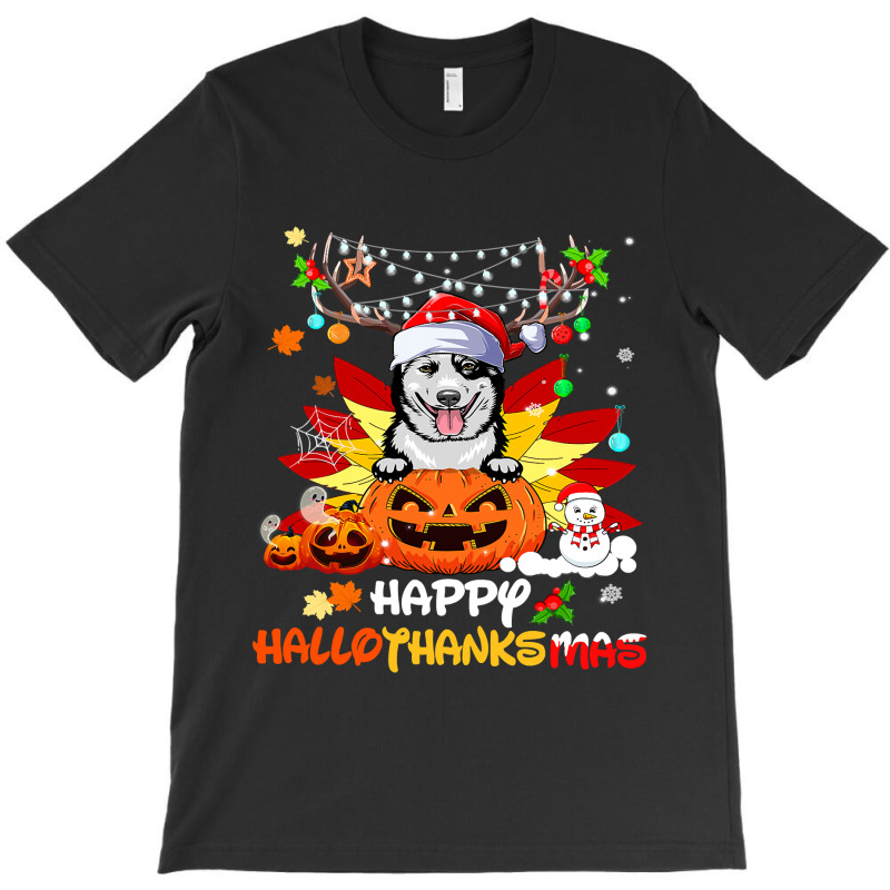 Australian Cattle Dog Halloween Merry Christmas 258 T-Shirt by White_Phantom | Artistshot