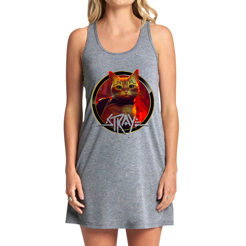 Stray Game Cat 2 Tank Dress by cm-arts | Artistshot