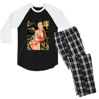 Christy Mack - Hot Tipping Point - Pop Art Pornstars Men's 3/4 Sleeve Pajama Set | Artistshot