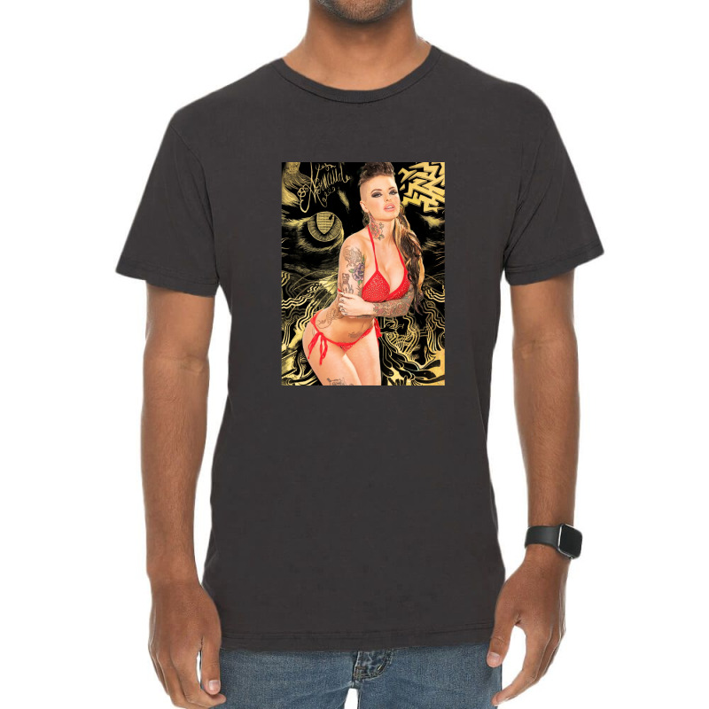 Christy Mack - Hot Tipping Point - Pop Art Pornstars Vintage T-shirt | Artistshot