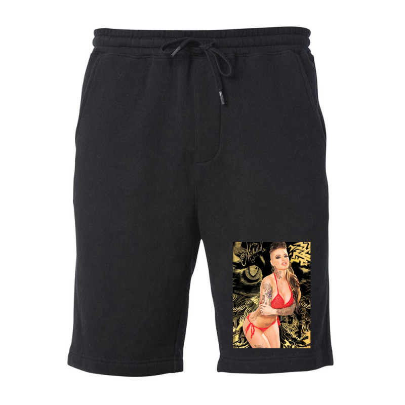 Christy Mack - Hot Tipping Point - Pop Art Pornstars Fleece Short | Artistshot