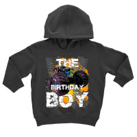 The Birthday Boy Monster Truck Matching Family Party T Shirt Toddler Hoodie | Artistshot