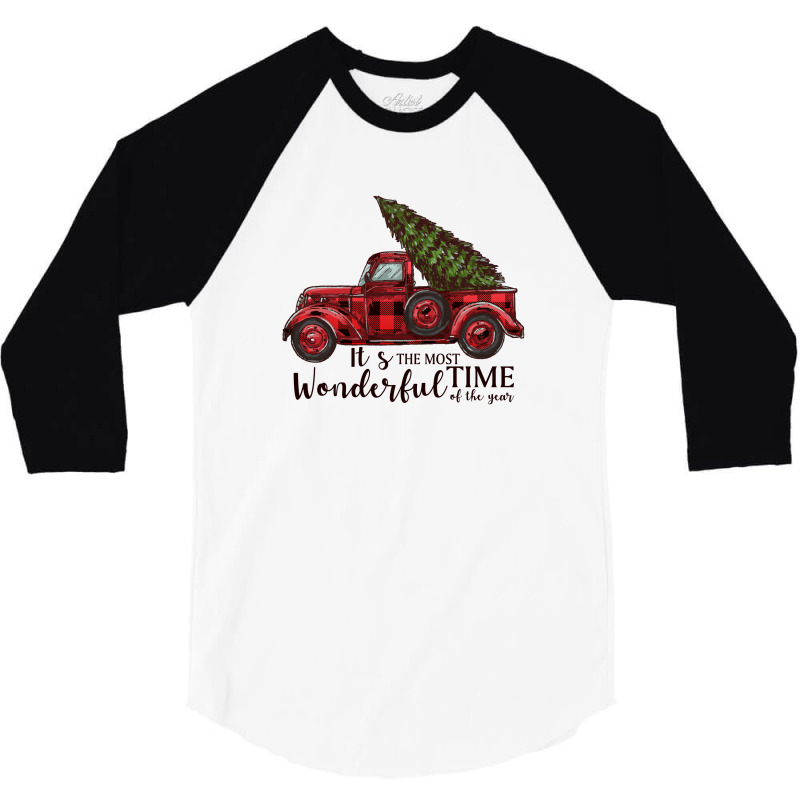 It's The Most Wonderful Time Of The Year 3/4 Sleeve Shirt by autlu2024 | Artistshot