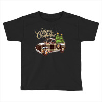 Merry Christmas Pickup Toddler T-shirt | Artistshot