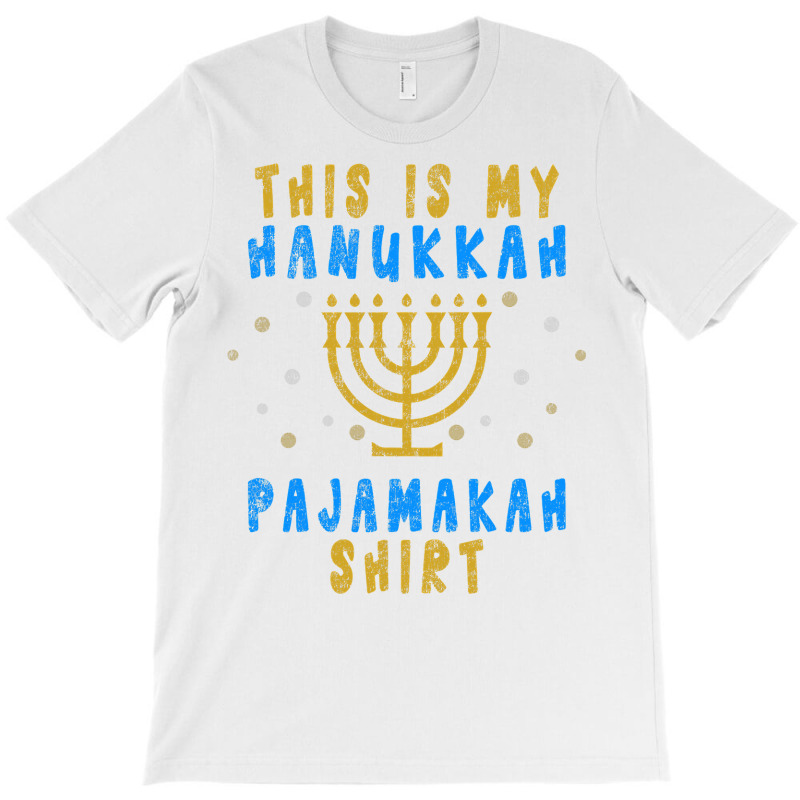 Vintage Hanukkah Pajamakah  Funny Jewish Festival T-shirt | Artistshot